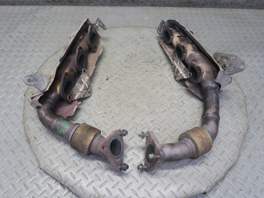 10-11 Mercedes W164 ML350 Diesel Bluetec Left & Right Exhaust Manifold Set OEM