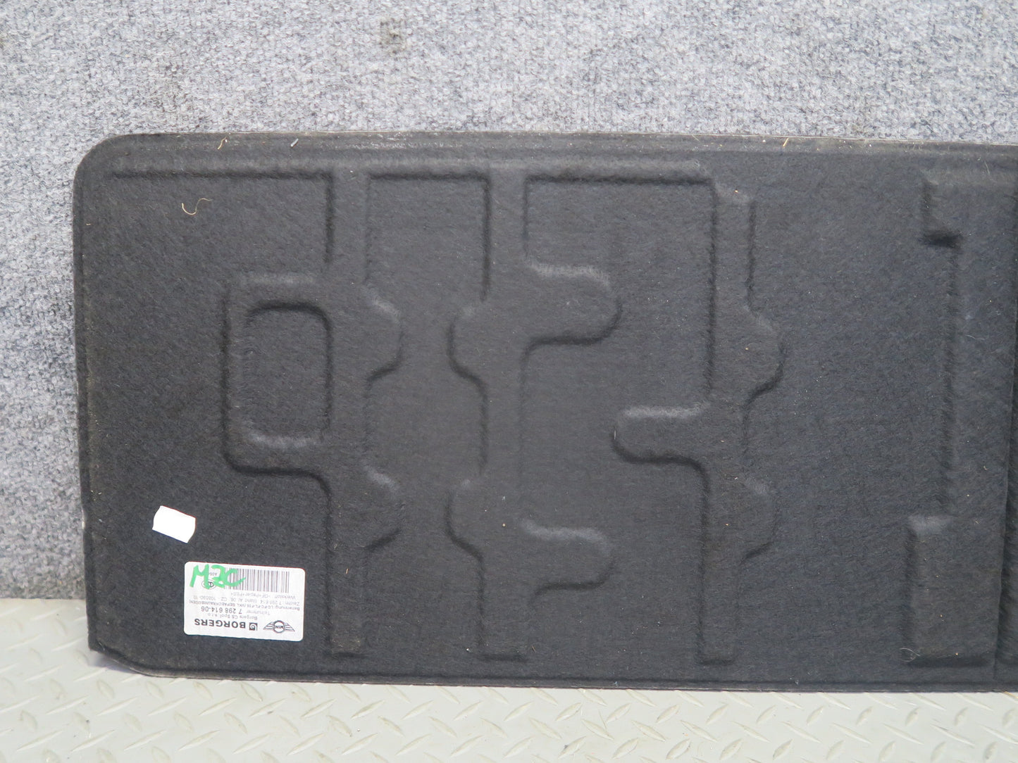 14-19 Mini Cooper S F56 F57 Rear Trunk Floor Carpet Cargo Cover 7298614 OEM