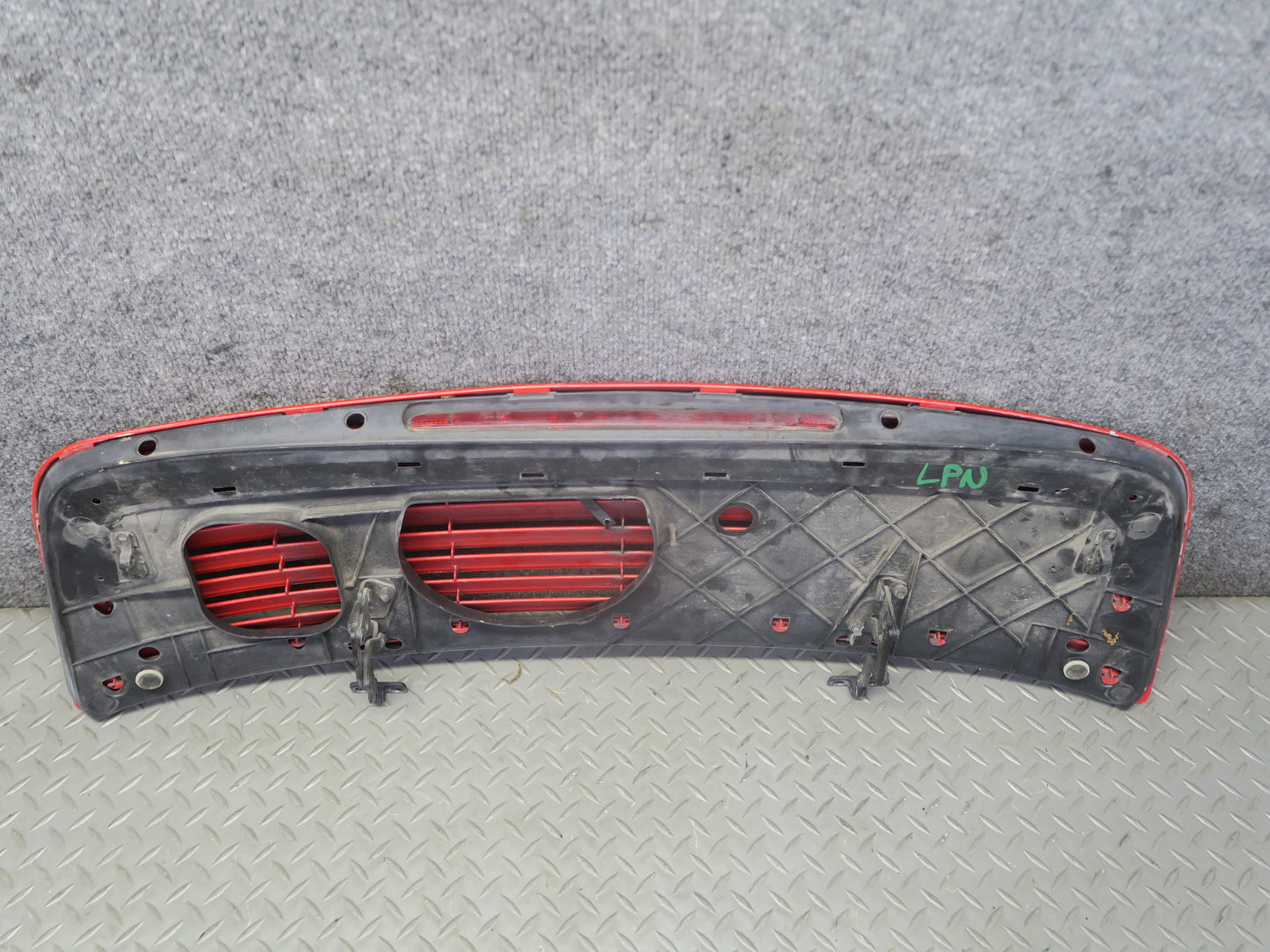 1999-2005 Porsche 911 Carrera 996 Rear Engine Trunk Deck Lid Spoiler RED