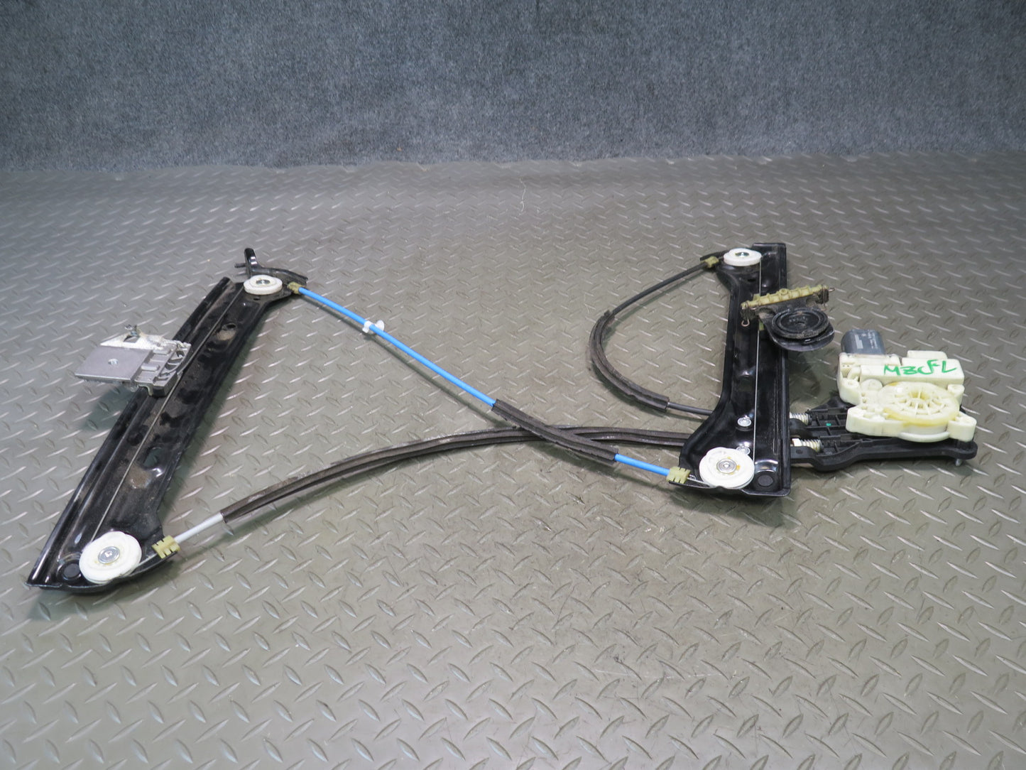 14-19 Mini Cooper F56 F57 Left Door Window Regulator w Motor 7296441 OEM