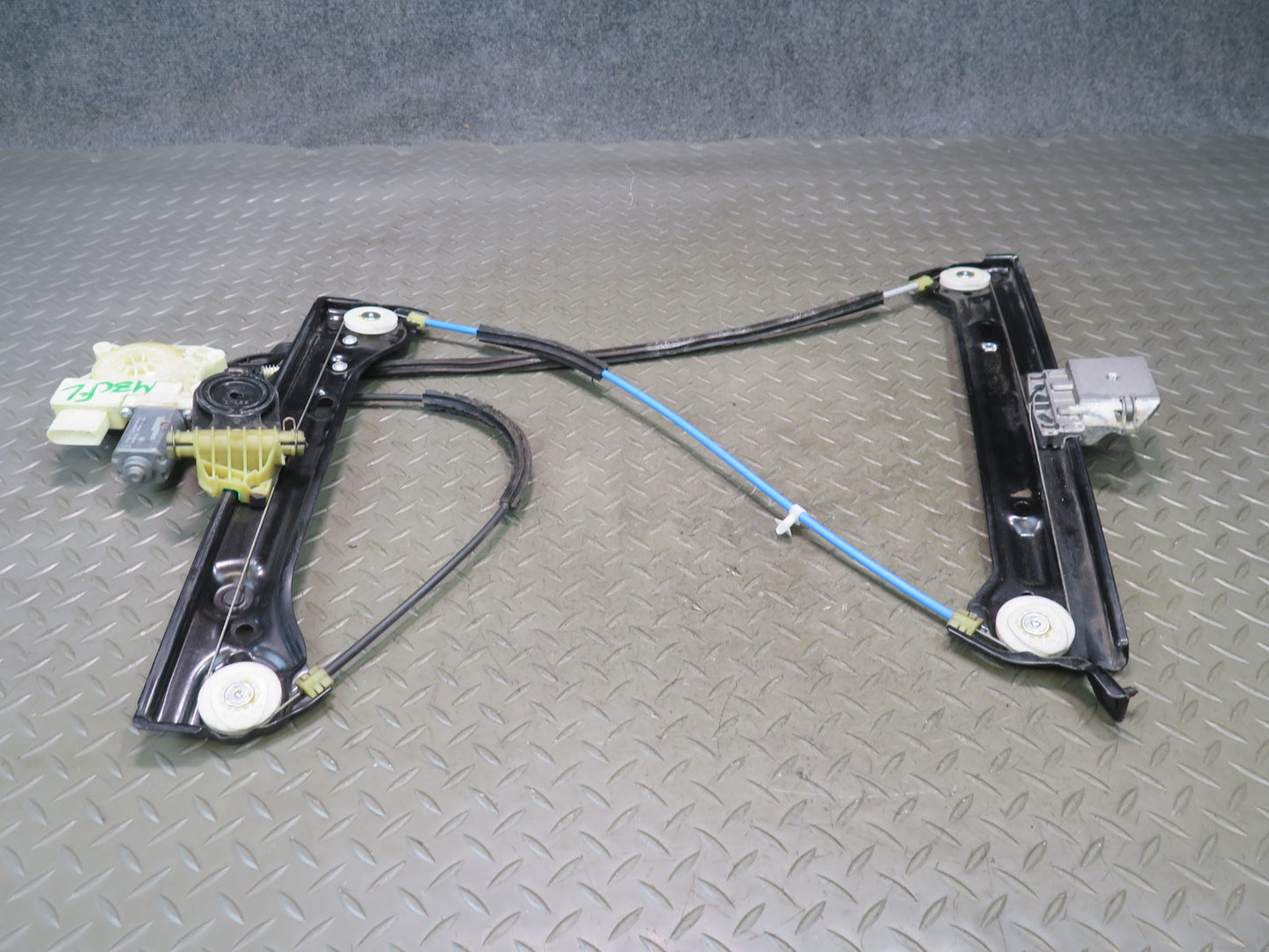 14-19 Mini Cooper F56 F57 Left Door Window Regulator w Motor 7296441 OEM