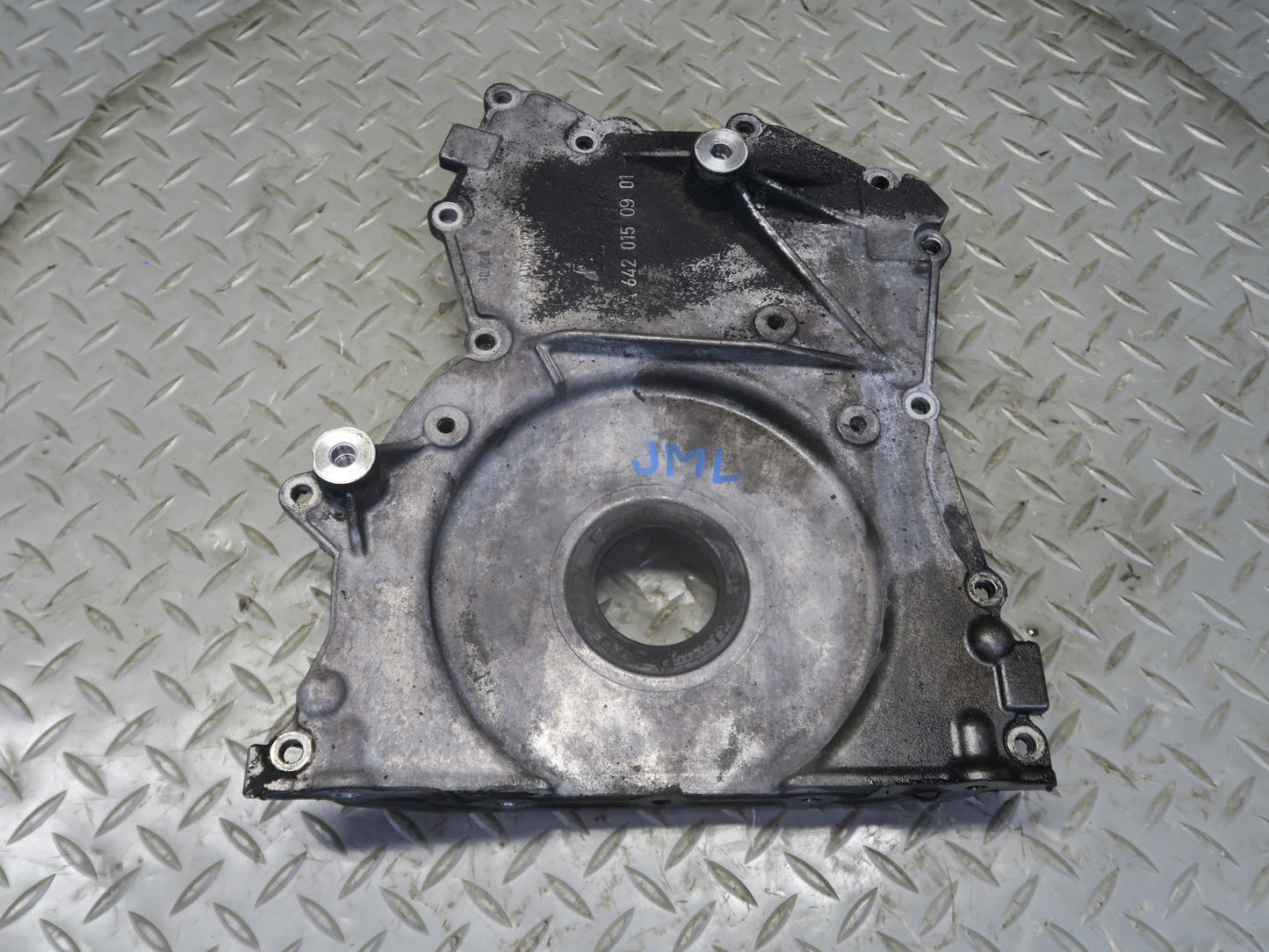 10-11 Mercedes W164 ML350 OM642 Diesel Bluetec Engine Timing Chain Cover OEM