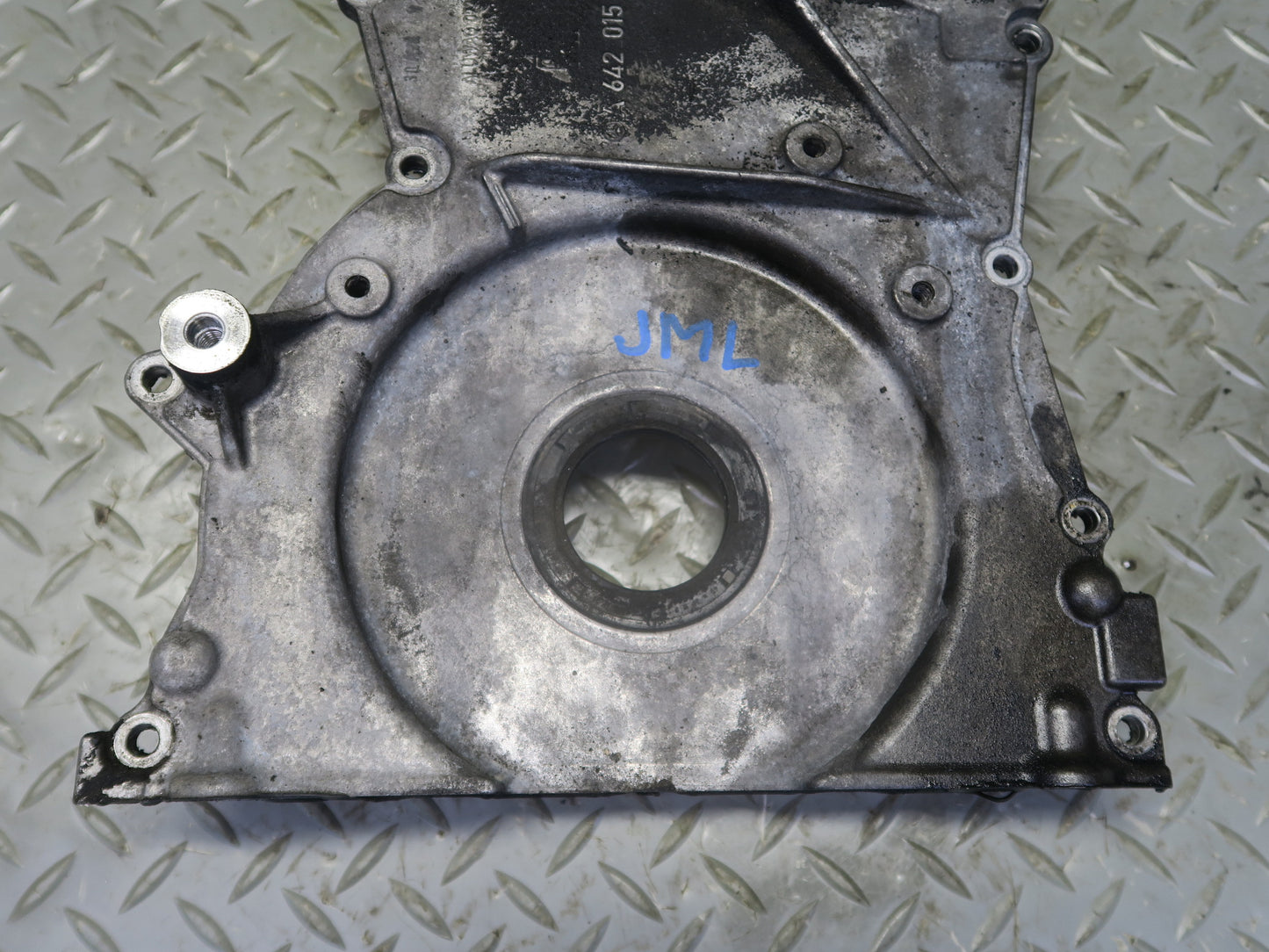 10-11 Mercedes W164 ML350 OM642 Diesel Bluetec Engine Timing Chain Cover OEM