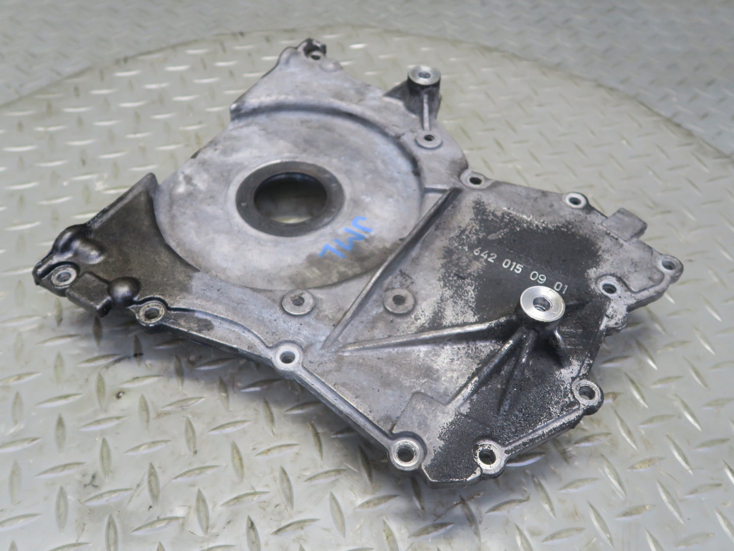 10-11 Mercedes W164 ML350 OM642 Diesel Bluetec Engine Timing Chain Cover OEM