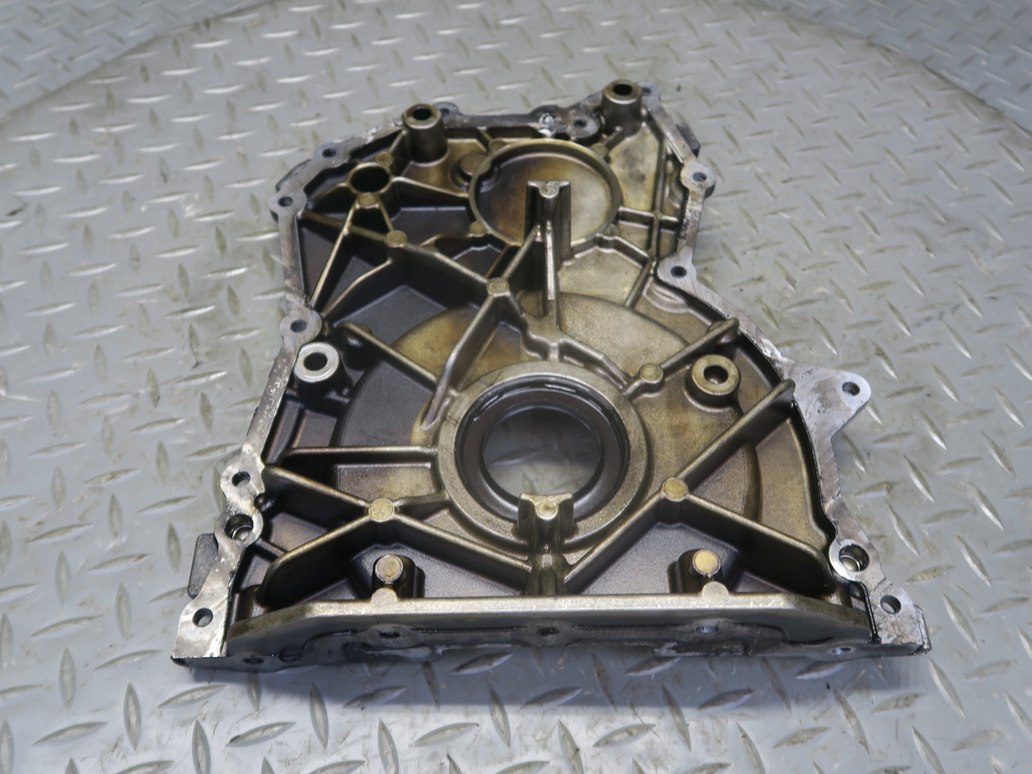10-11 Mercedes W164 ML350 OM642 Diesel Bluetec Engine Timing Chain Cover OEM