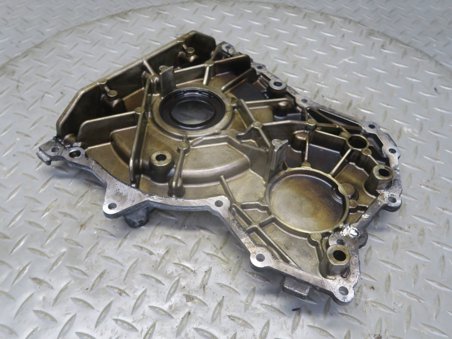 10-11 Mercedes W164 ML350 OM642 Diesel Bluetec Engine Timing Chain Cover OEM