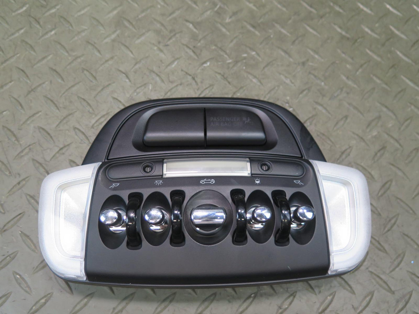 16-19 Mini Cooper F57 Convertible Overhead Roof Light Control Switch Panel OEM
