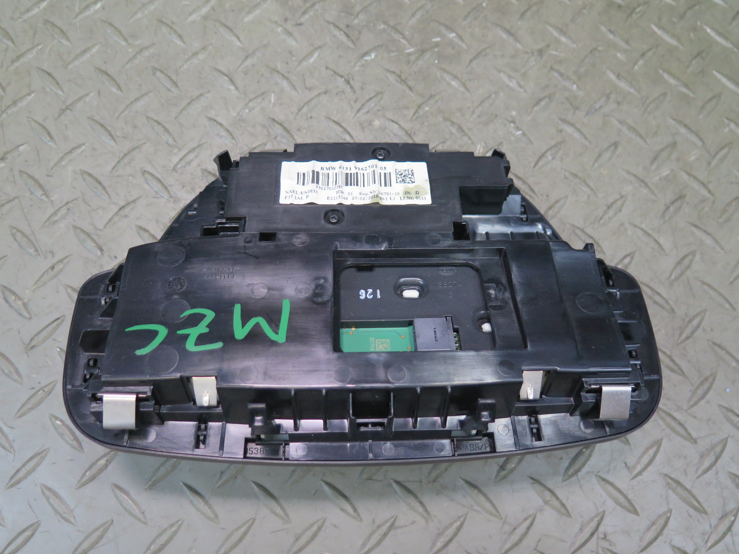 16-19 Mini Cooper F57 Convertible Overhead Roof Light Control Switch Panel OEM