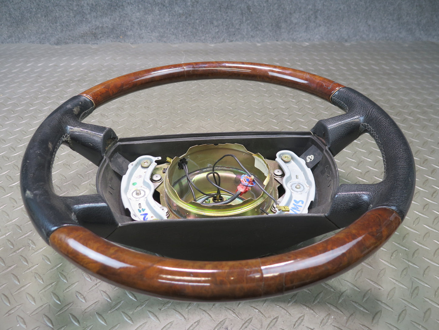86-91 Mercedes W126 560SEL 560SEC Wood Leather Steering OEM