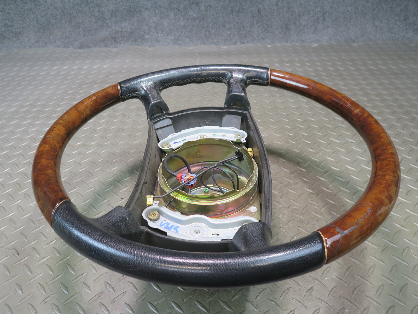 86-91 Mercedes W126 560SEL 560SEC Wood Leather Steering OEM