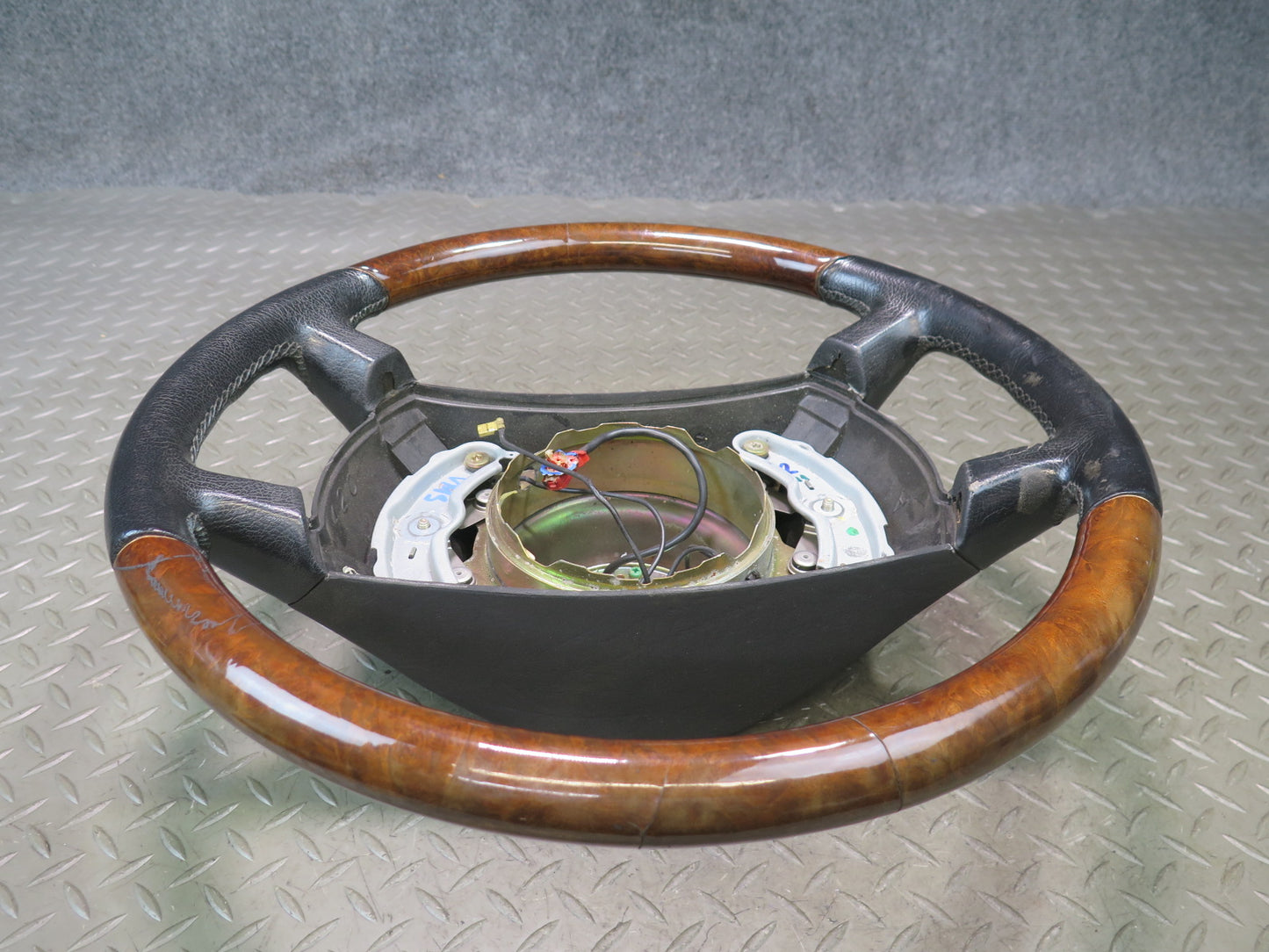 86-91 Mercedes W126 560SEL 560SEC Wood Leather Steering OEM