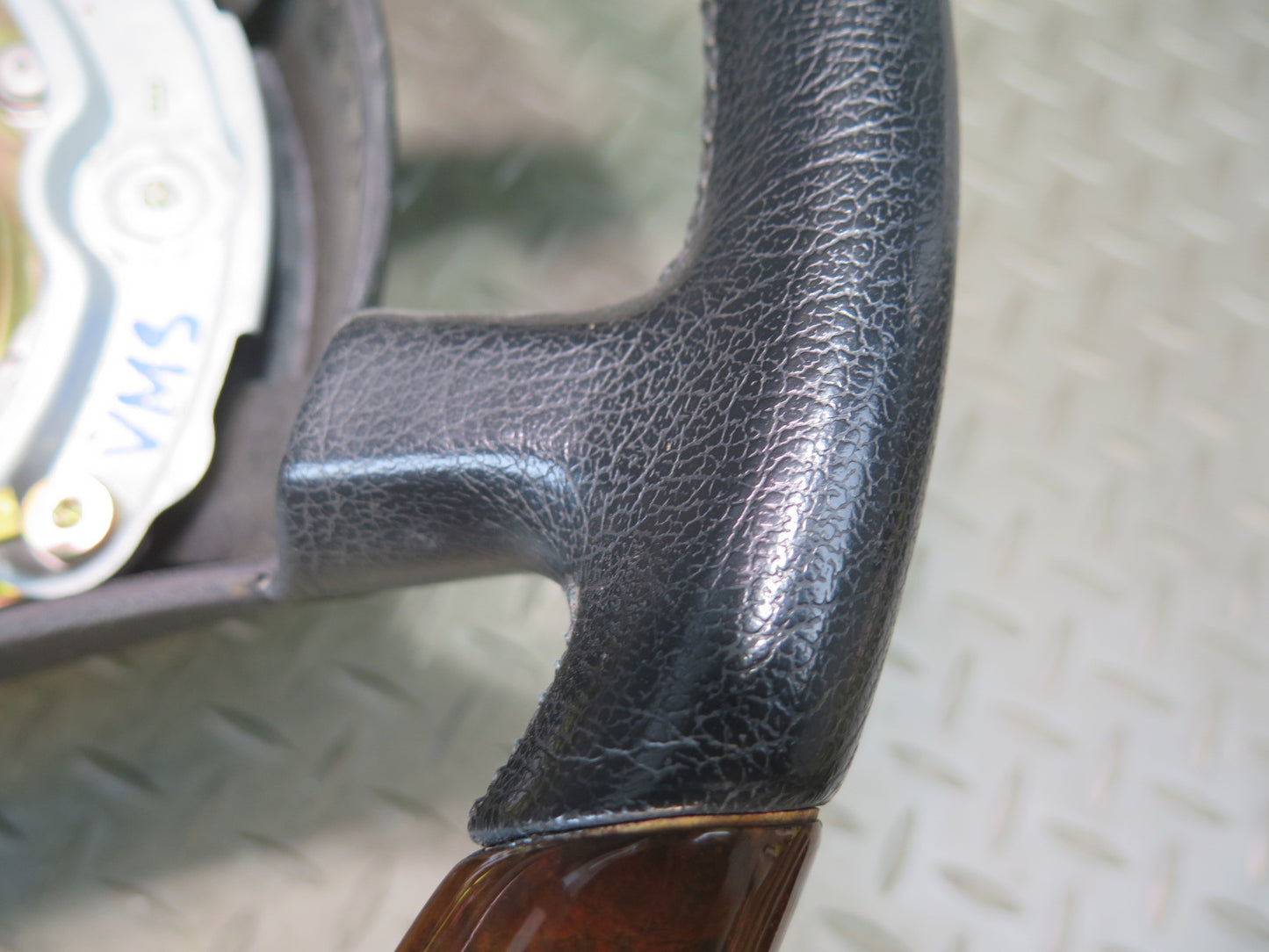 86-91 Mercedes W126 560SEL 560SEC Wood Leather Steering OEM