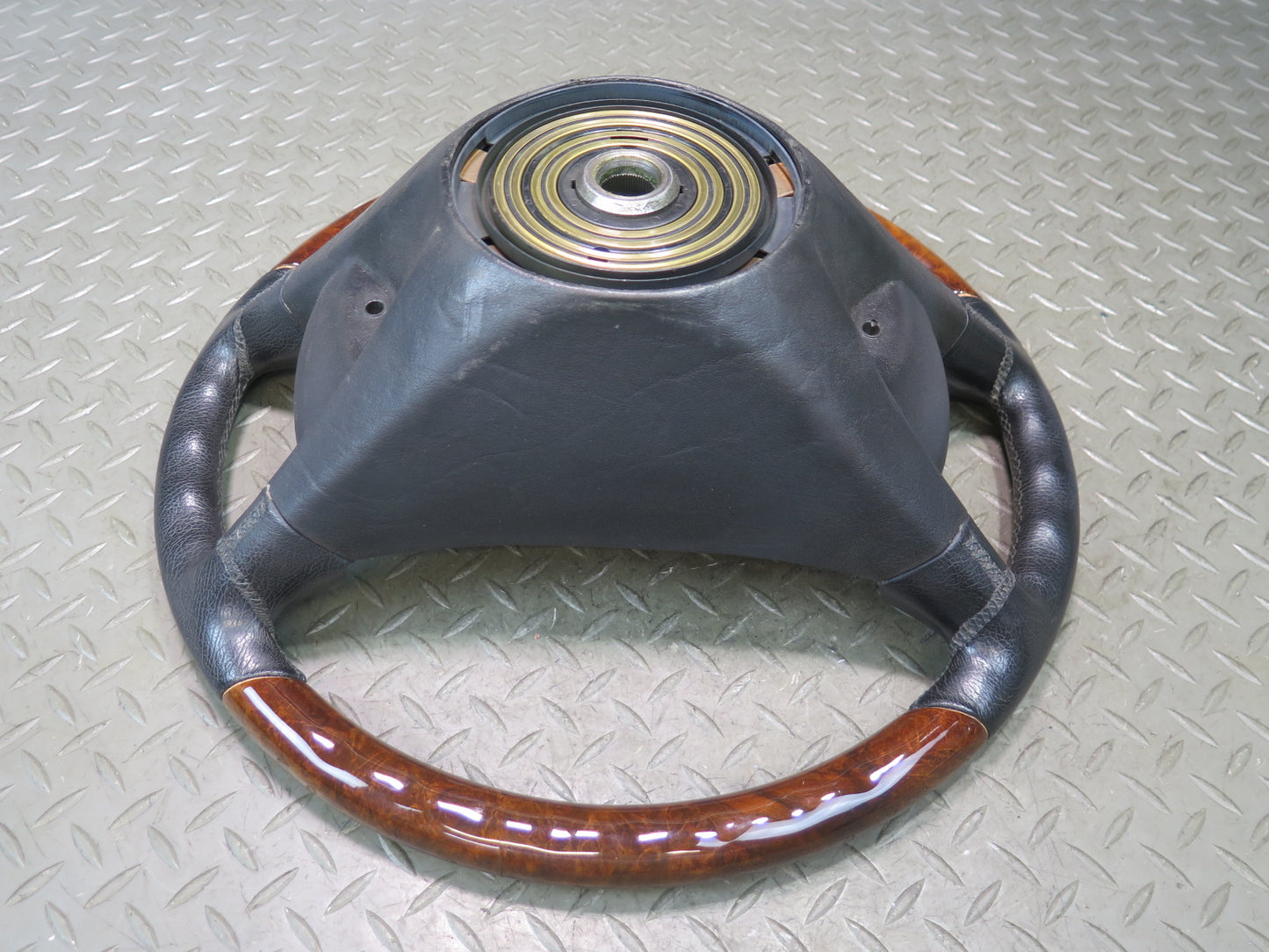 86-91 Mercedes W126 560SEL 560SEC Wood Leather Steering OEM