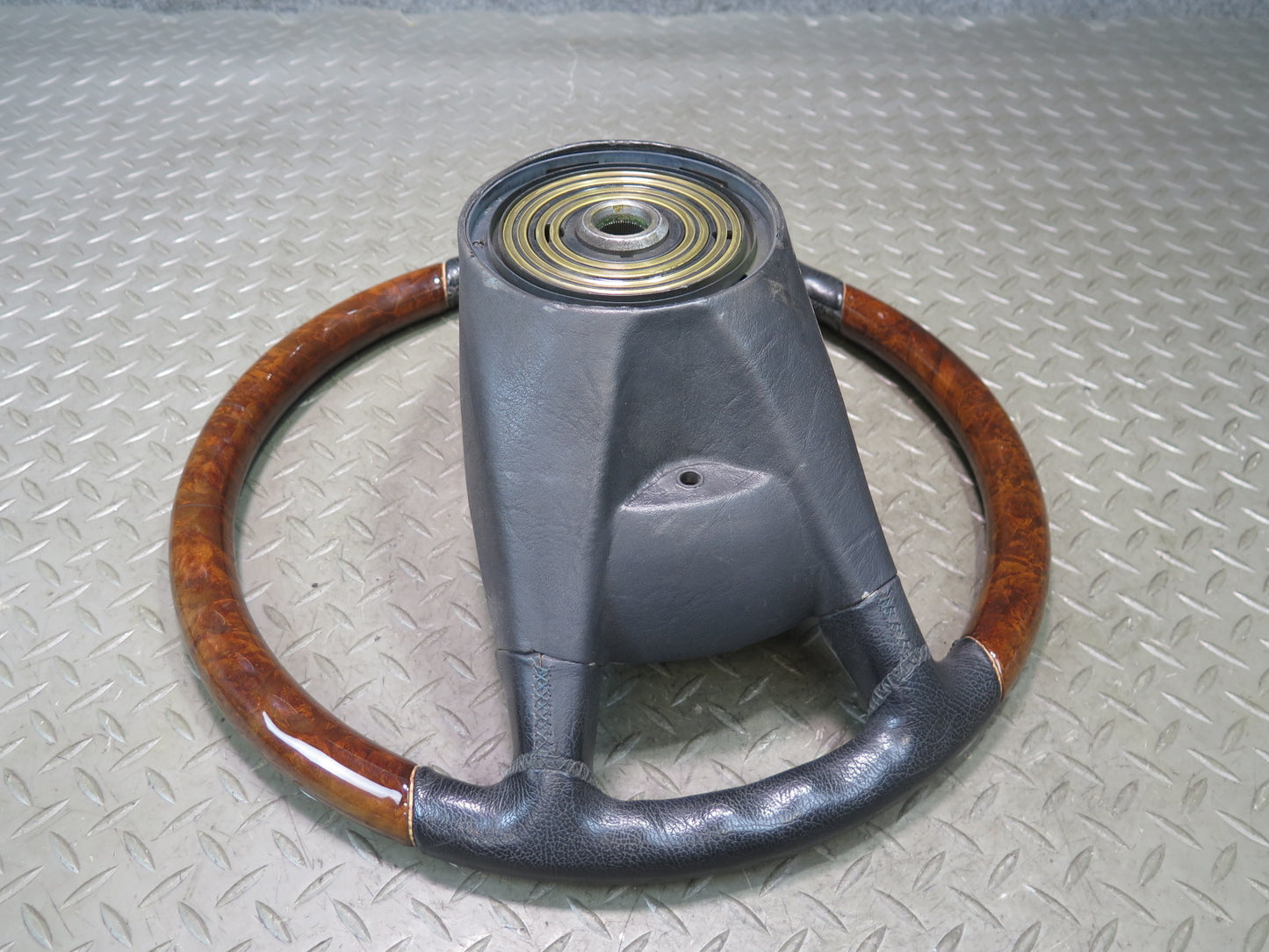 86-91 Mercedes W126 560SEL 560SEC Wood Leather Steering OEM