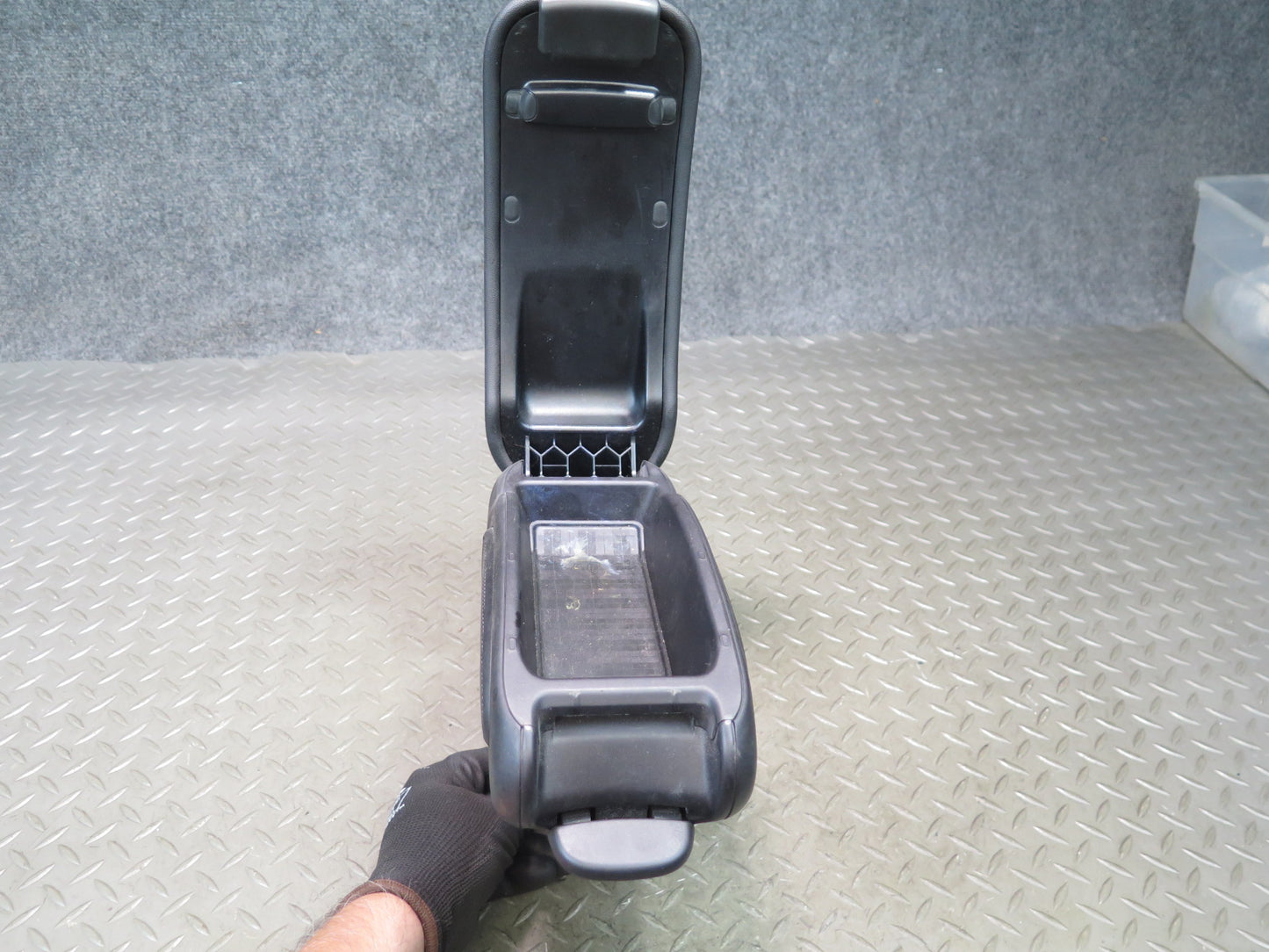 14-24 Mini Cooper F55 F56 F57 Center Console Leather Armrest Storage OEM