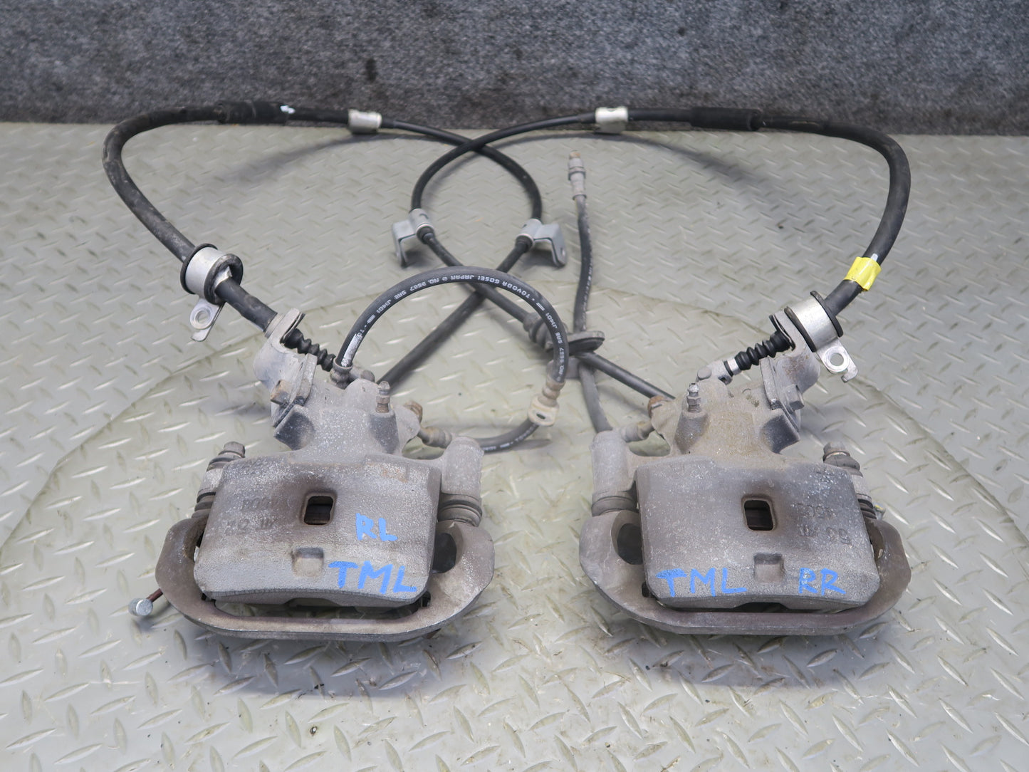 00-02 Toyota MR2 Spyder ZZW30L Set of 2 Rear Left & Right Brake Caliper 77K OEM