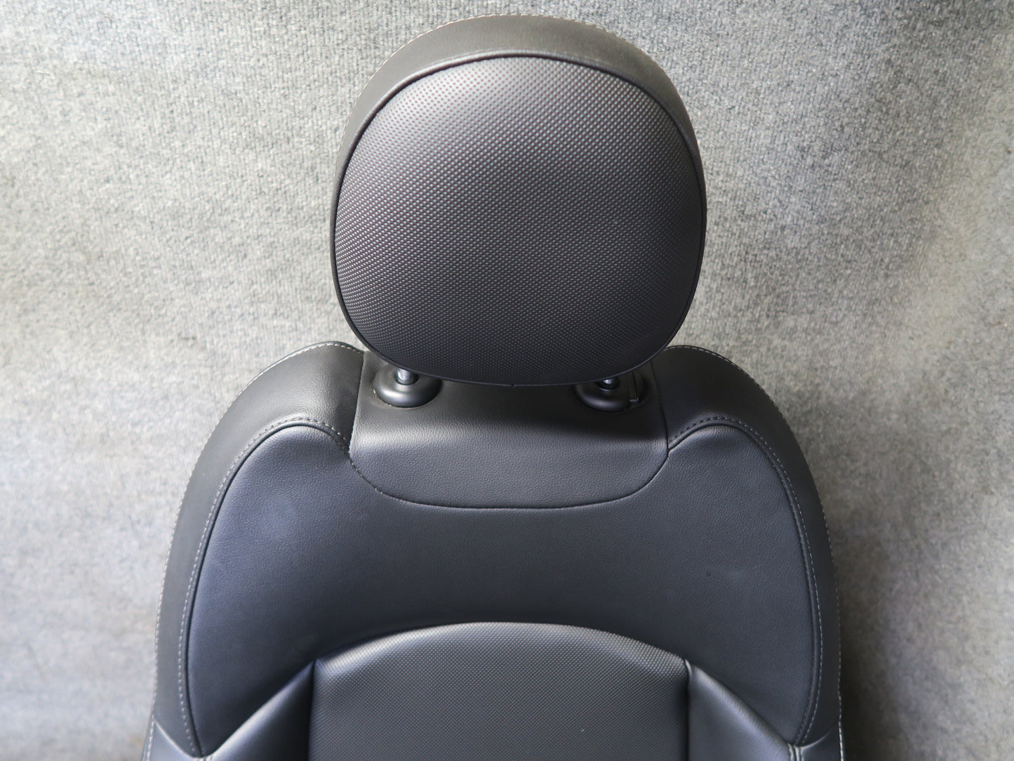 16-24 Mini S F57 Convertible Front & Rear Sport Leatherette Seat Set Black OEM