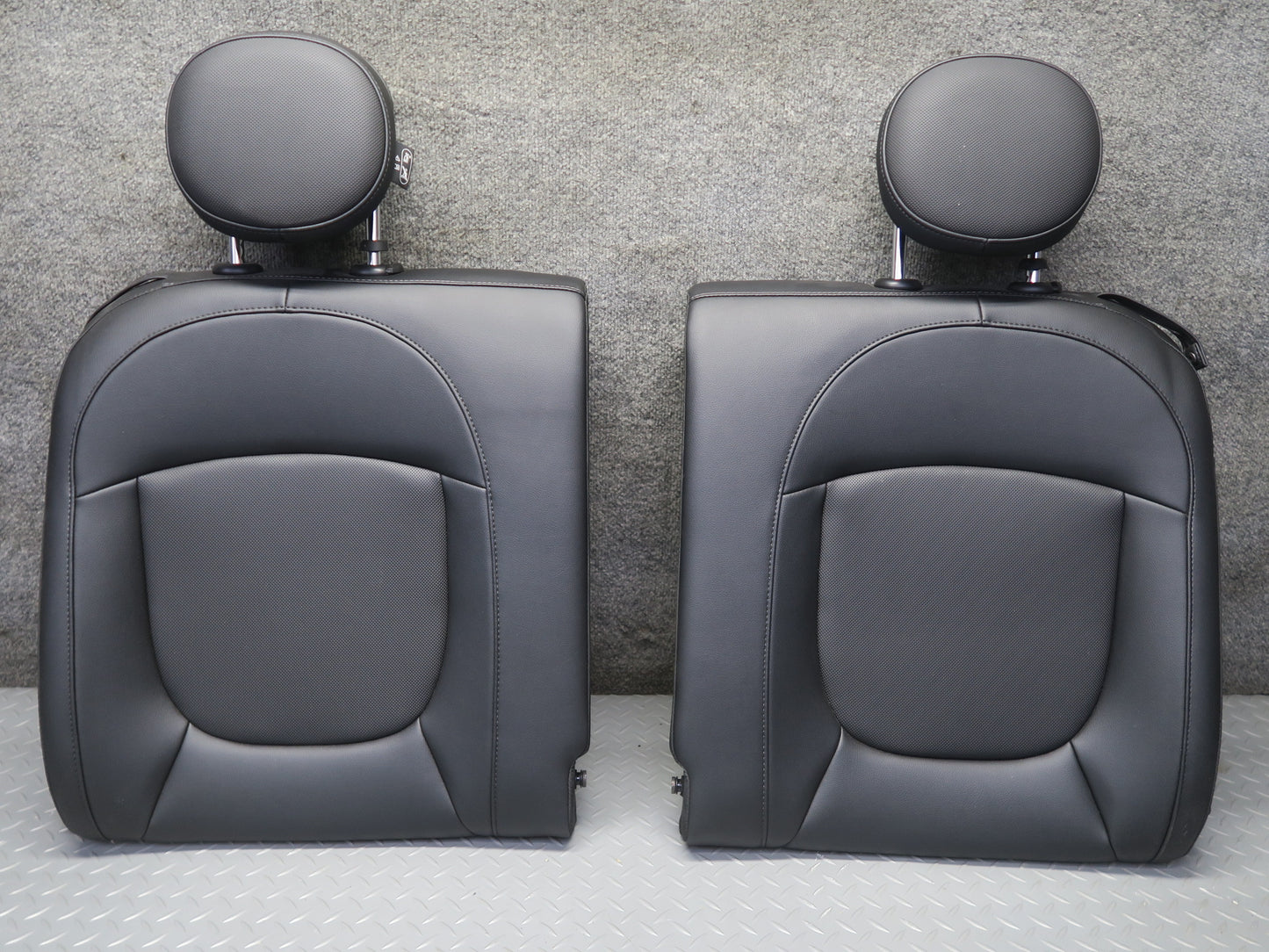 16-24 Mini S F57 Convertible Front & Rear Sport Leatherette Seat Set Black OEM