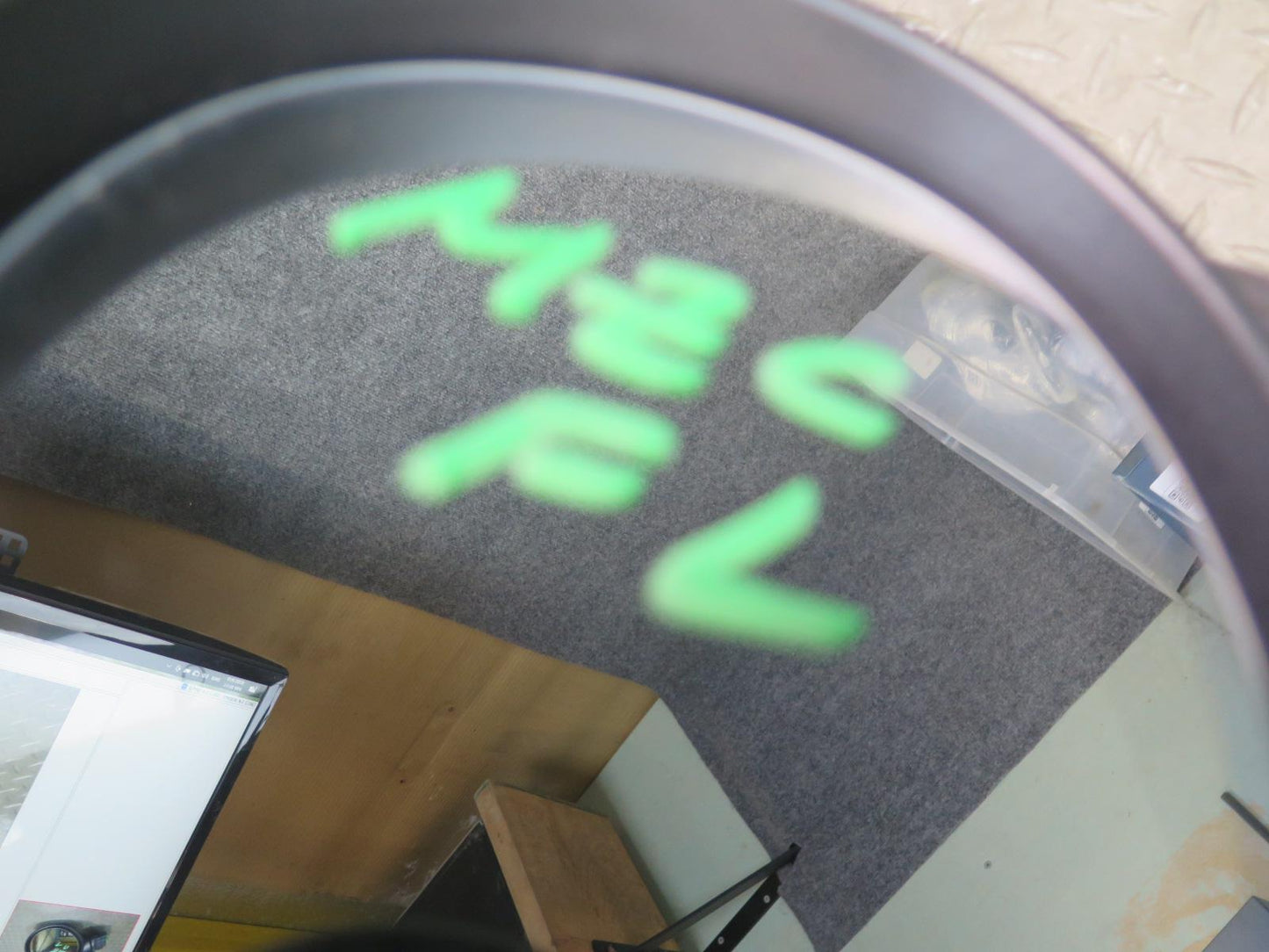 14-19 Mini F55 F56 F57 Left Exterior Side View Fold in Auto Dim Mirror OEM