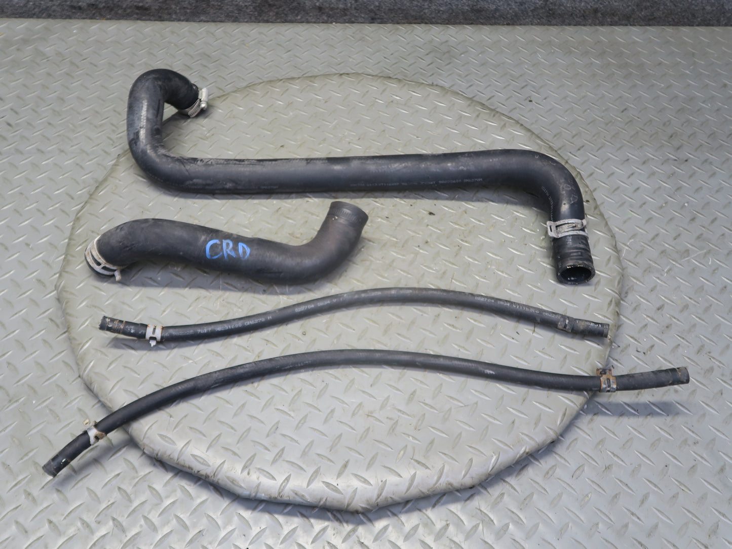 03-06 Chevrolet SSR Set of 4 Radiator Coolant & Heater Hose Pipe OEM
