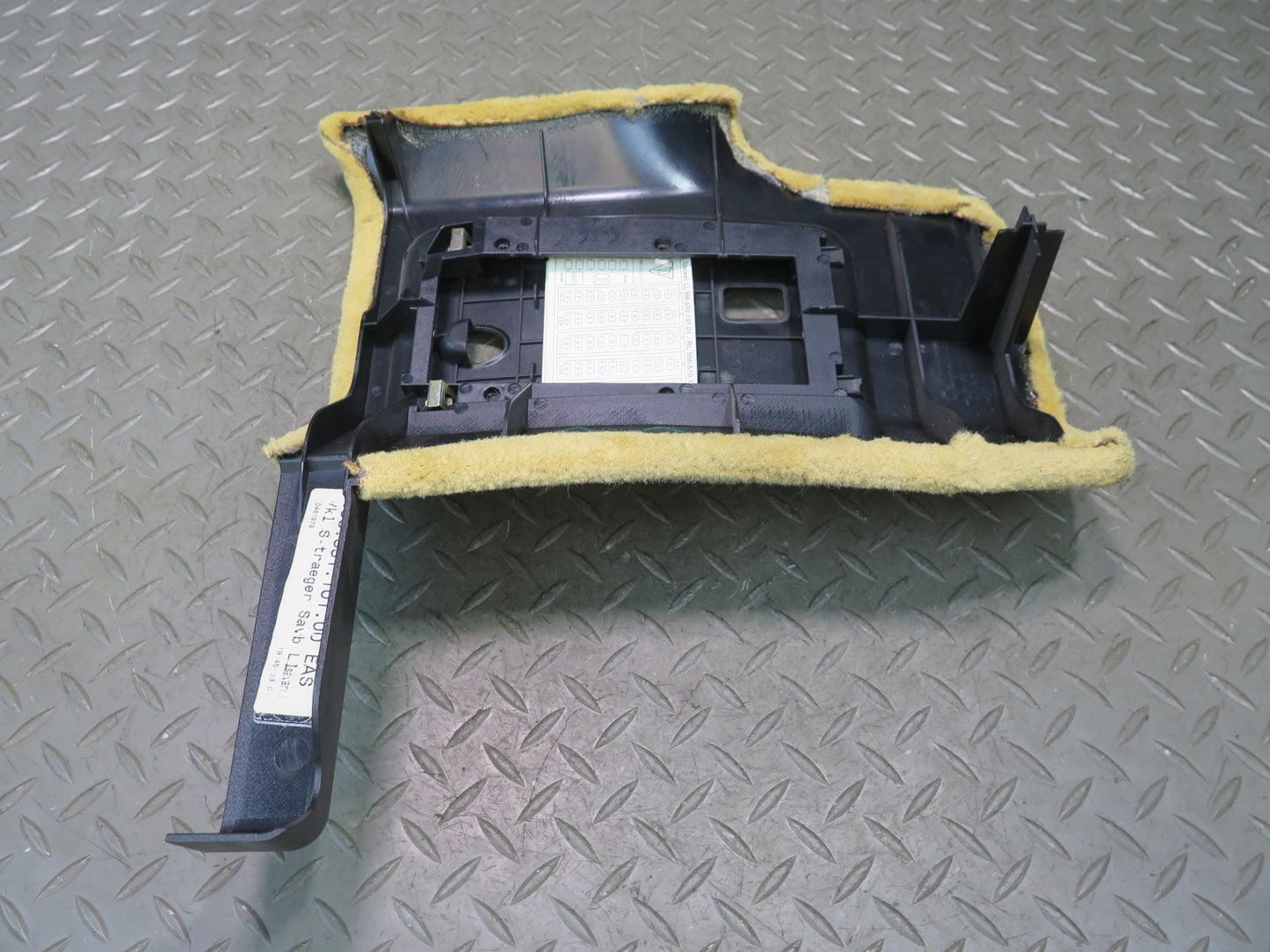 1999-2004 Porsche 911 996 Front Left Kick Fuse Box Trim Cover Panel 99655110100