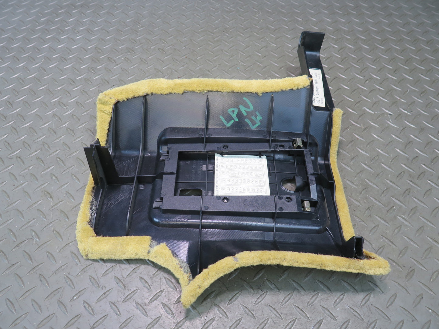 1999-2004 Porsche 911 996 Front Left Kick Fuse Box Trim Cover Panel 99655110100