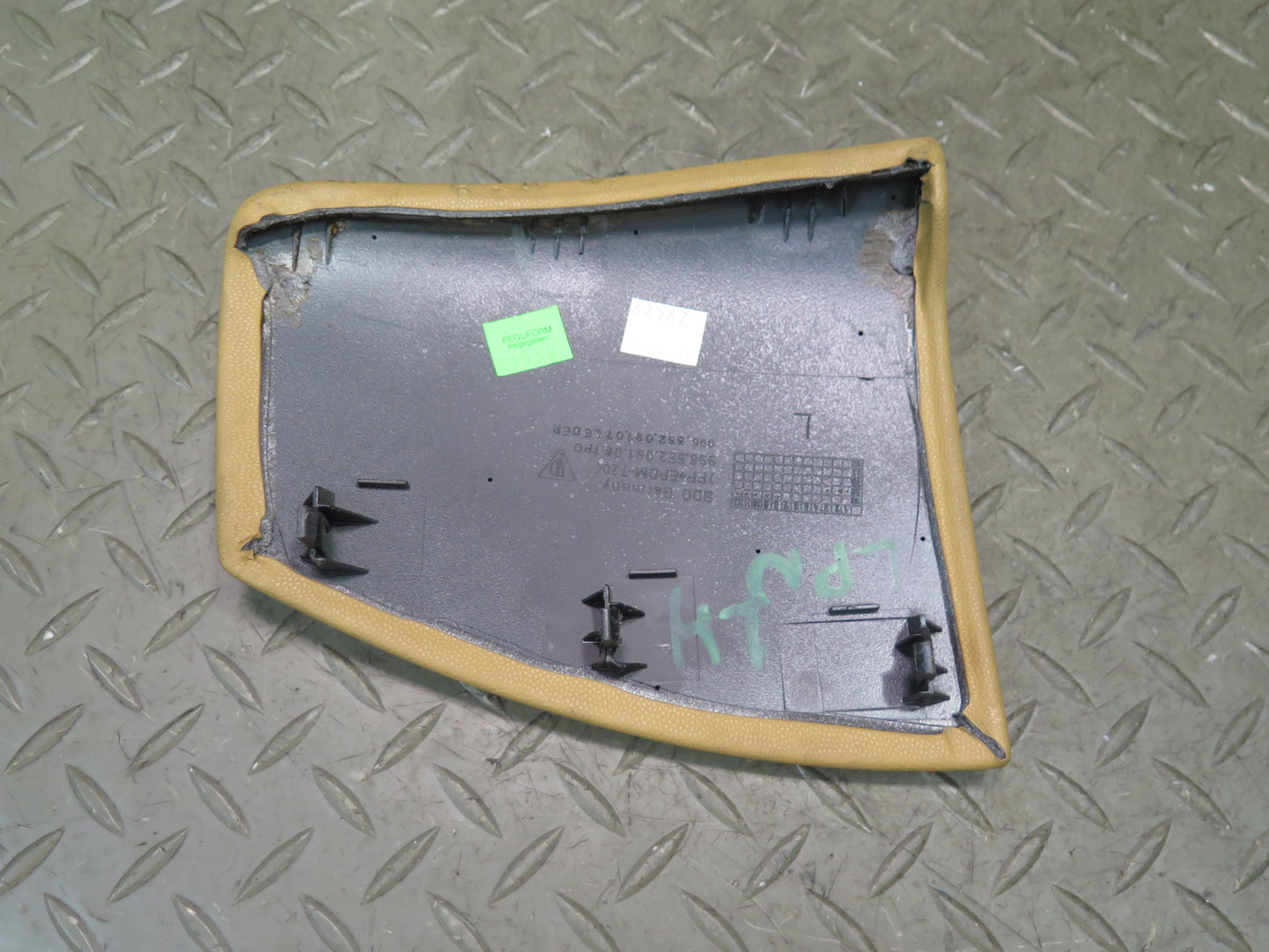 1999-2004 Porsche 911 996 Front Left & Right Center Console Trim Cover Panel Set