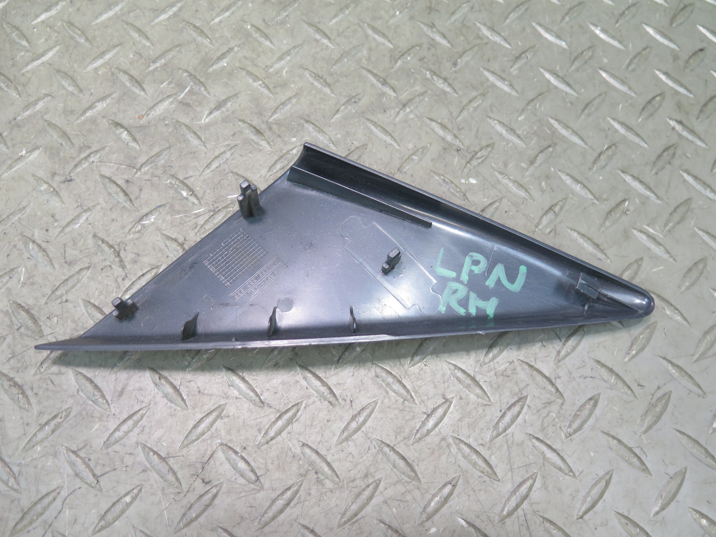 1999 Porsche 911 996 Left & Right Door Triangle Trim Cover w Mirror Switch