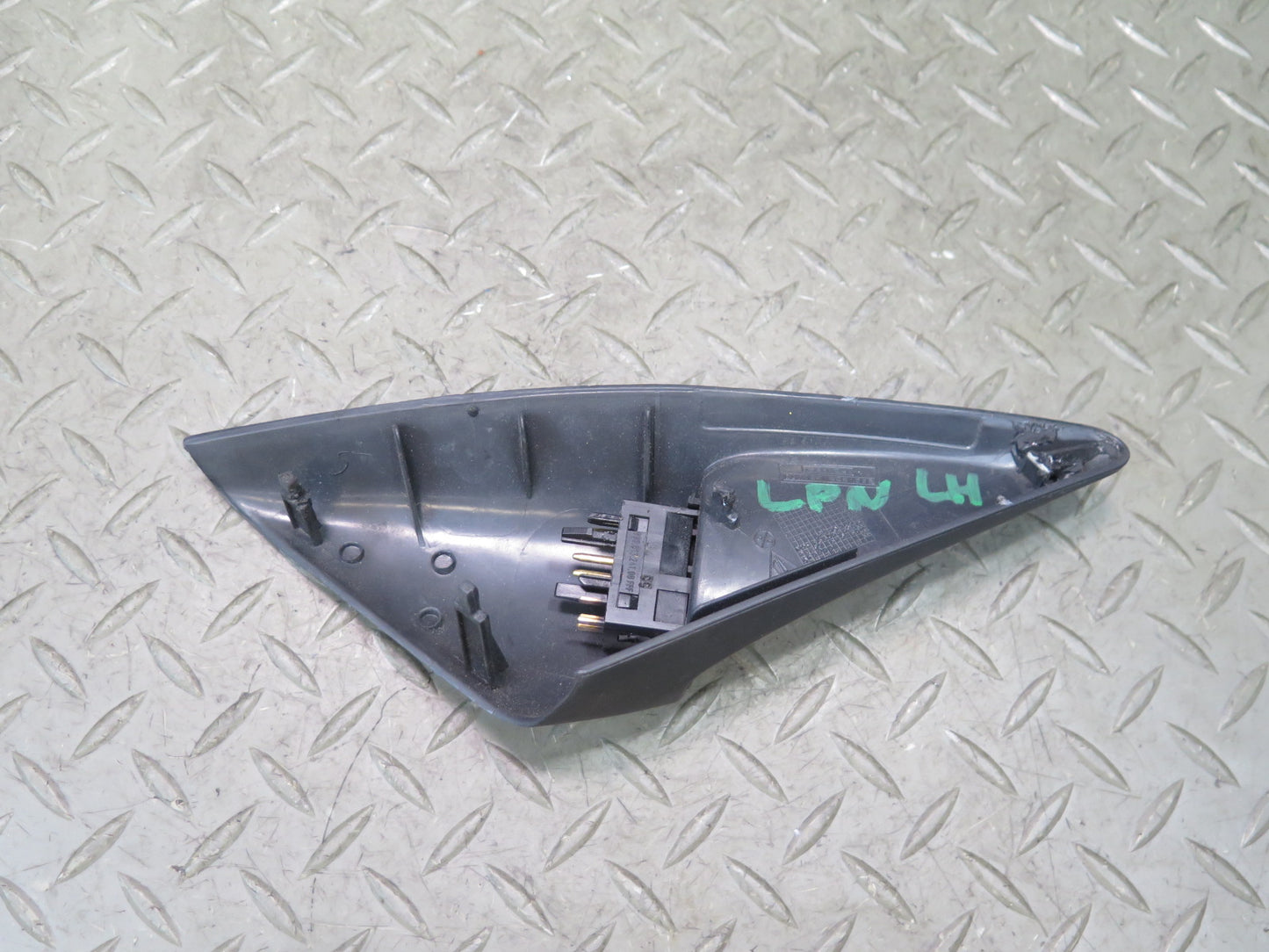 1999 Porsche 911 996 Left & Right Door Triangle Trim Cover w Mirror Switch