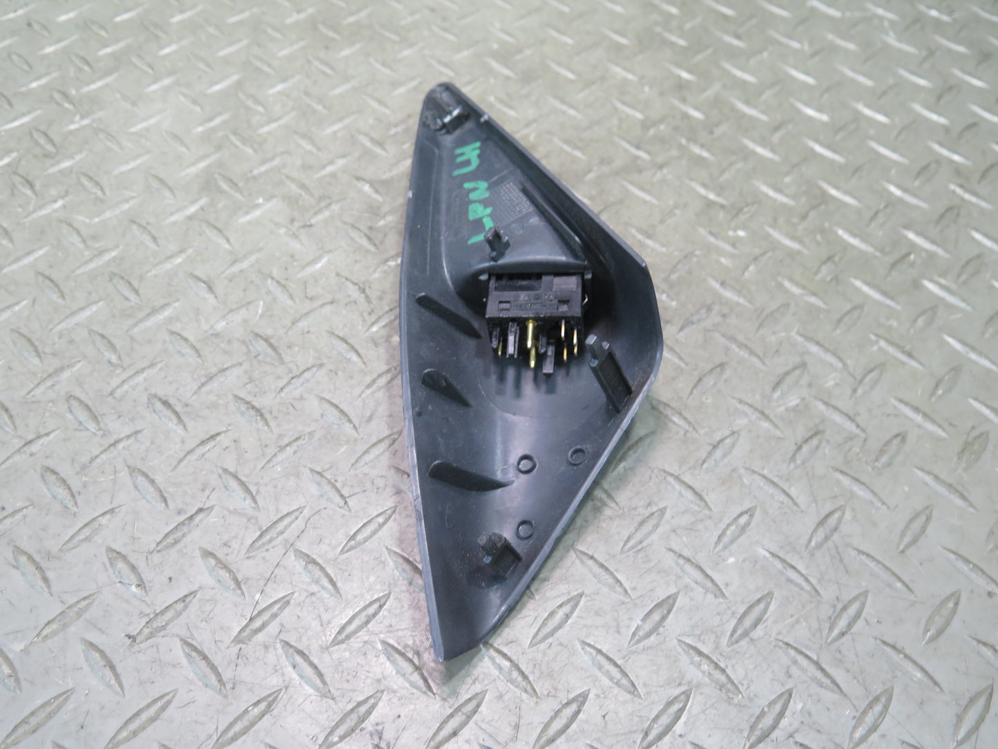 1999 Porsche 911 996 Left & Right Door Triangle Trim Cover w Mirror Switch