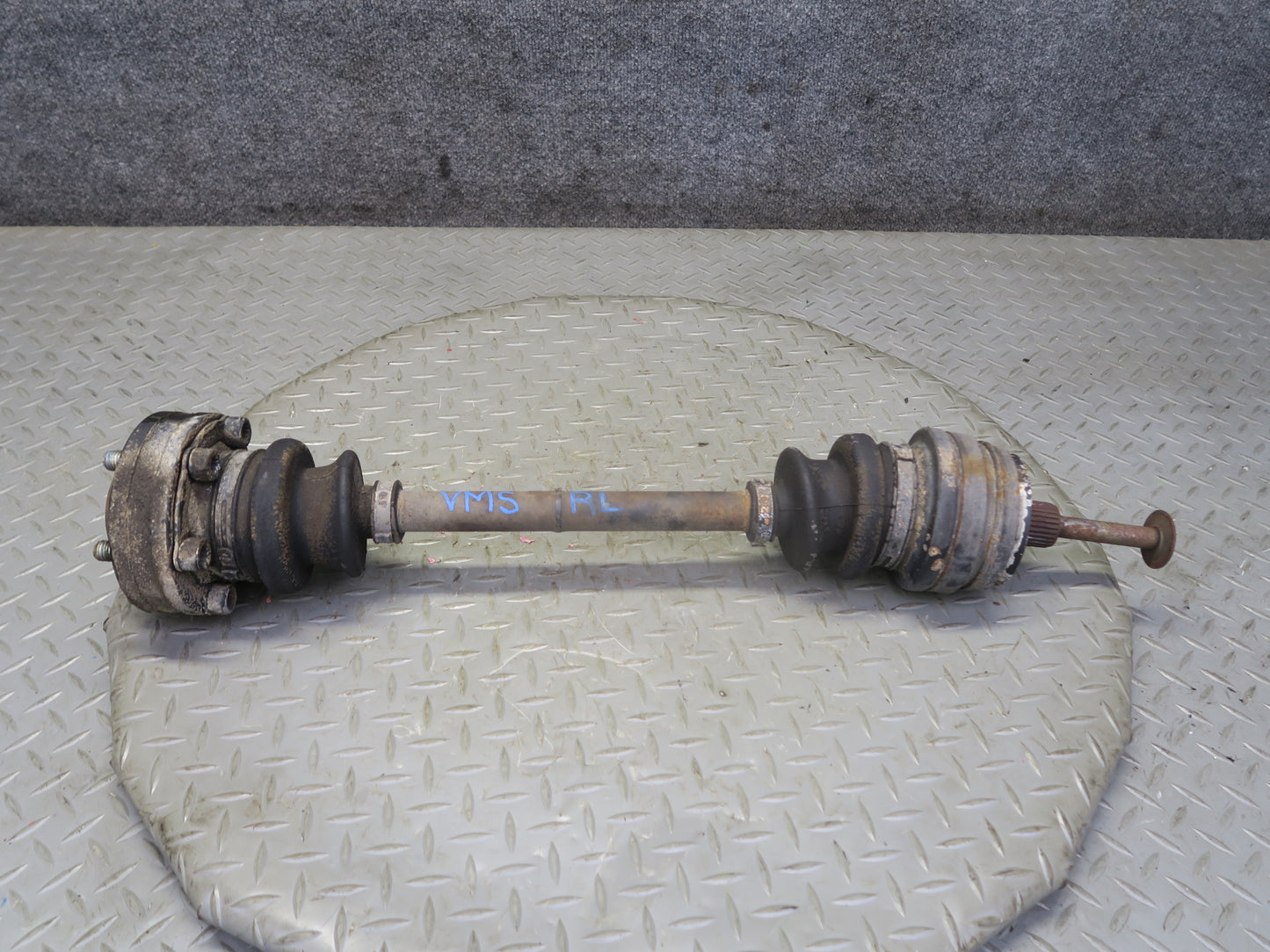 86-91 Mercedes W126 560SEL Rear Left Suspension Axle Shaft OEM