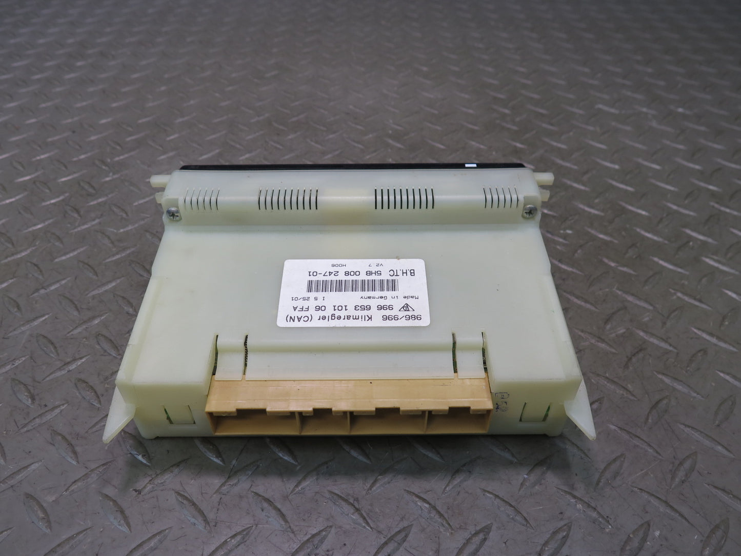1999-2002 Porsche 911 996 A/C Heater Climate Control Switch Panel 99665310106