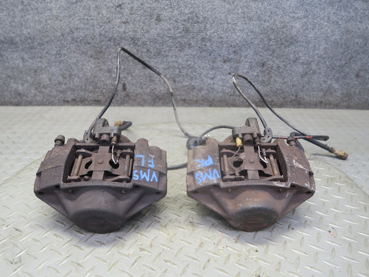 86-91 Mercedes W126 560SEL Set of 2 Front Left & Right Brake Caliper OEM