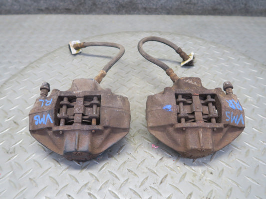 86-91 Mercedes W126 560SEL 560SEC Set of 2 Rear Left & Right Brake Caliper OEM