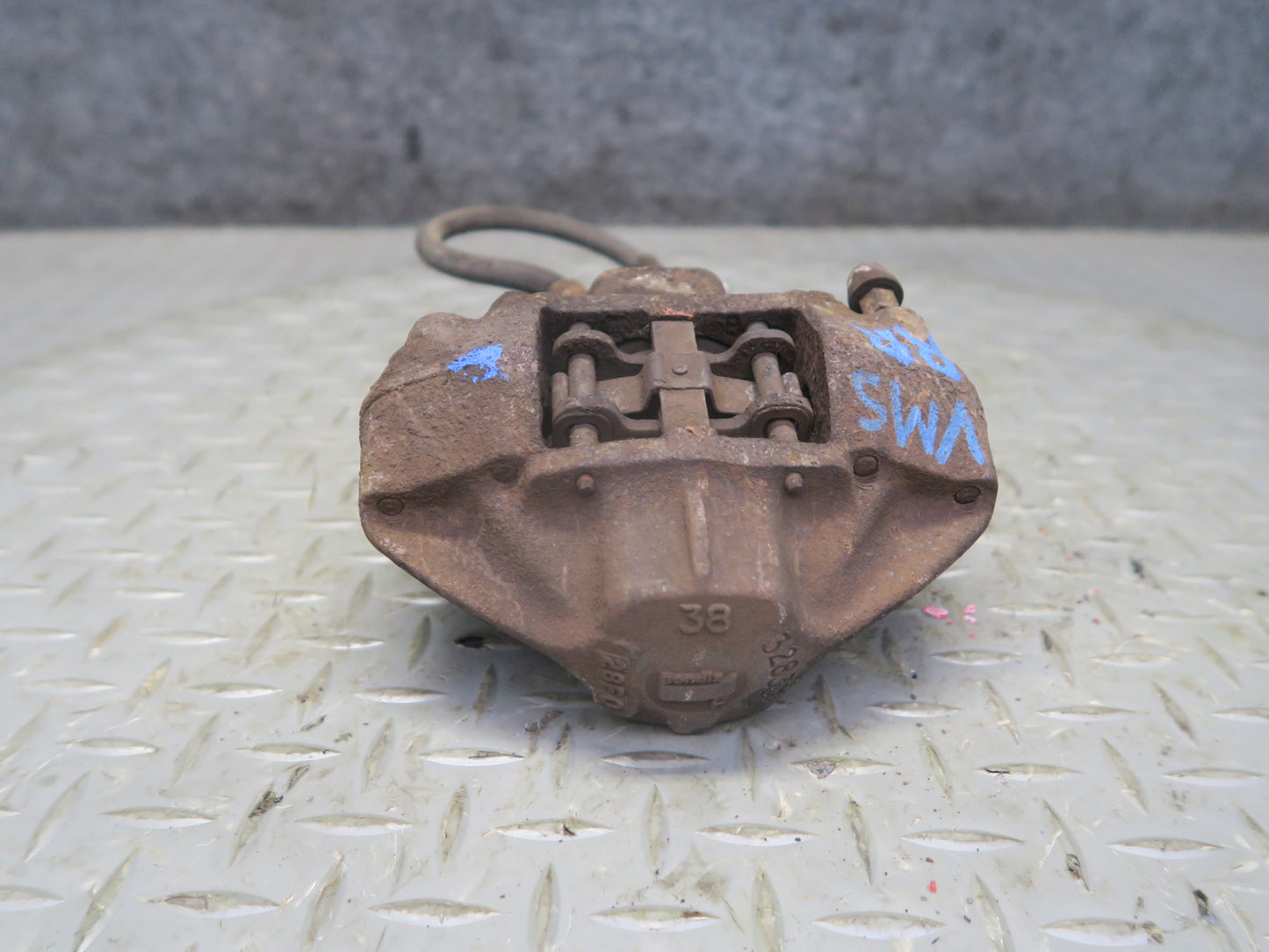 86-91 Mercedes W126 560SEL 560SEC Set of 2 Rear Left & Right Brake Caliper OEM