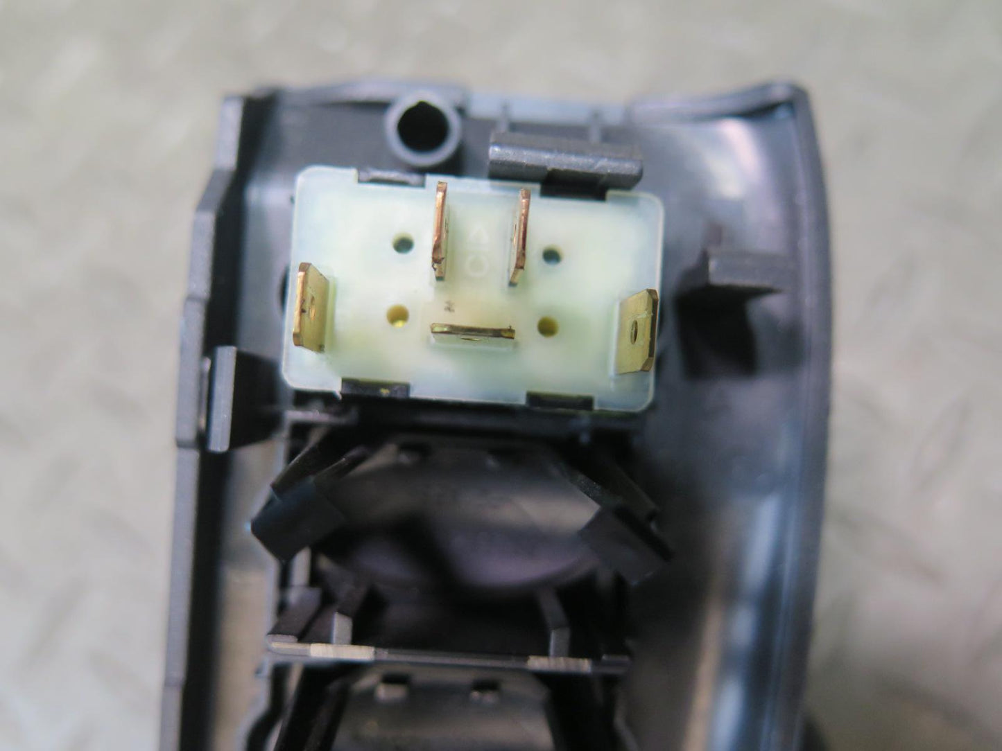1999-2001 Porsche 911 996 Dash Left TC OFF Wiper Switch w Trim Bezel