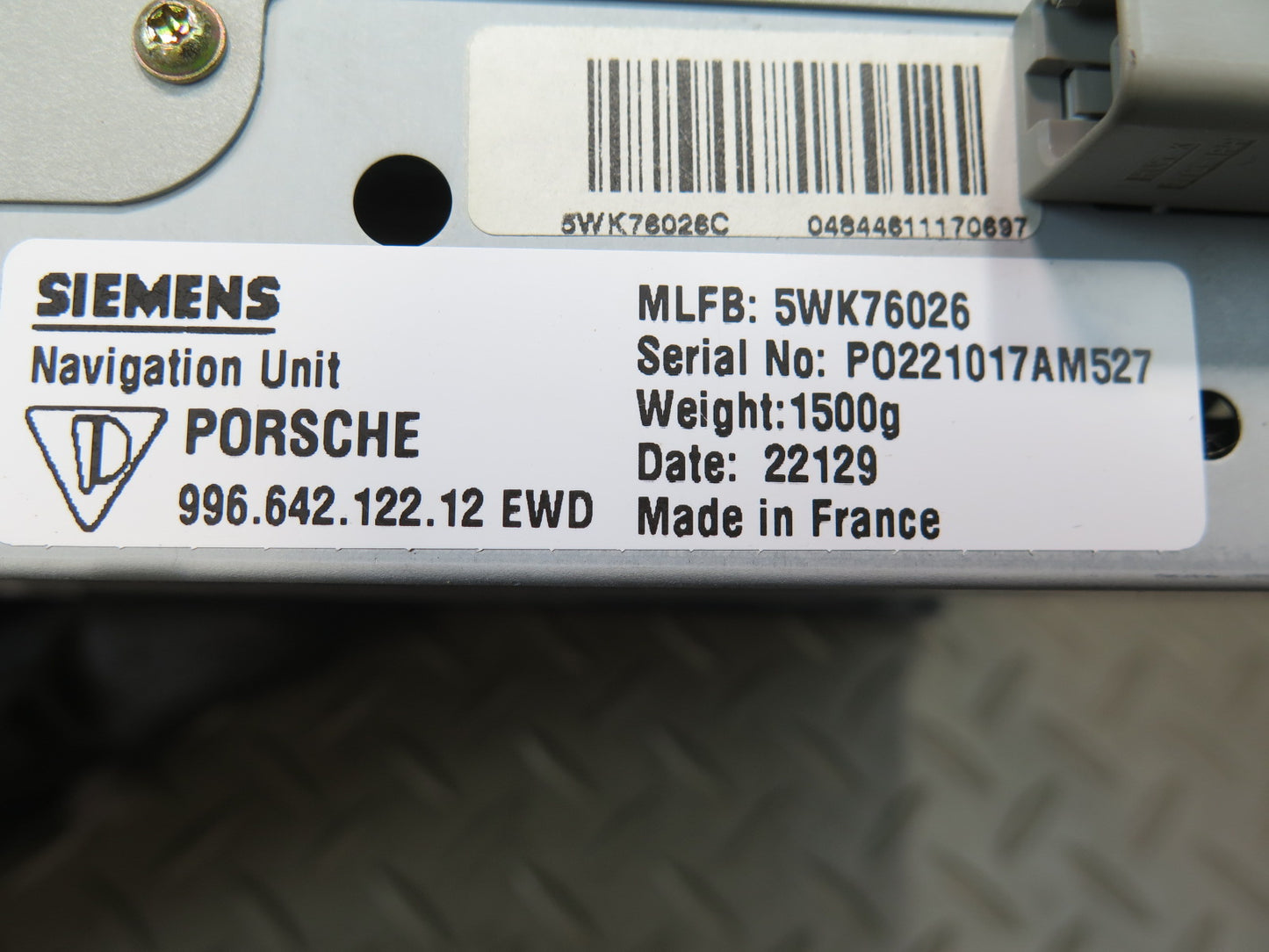 1999-2002 Porsche 911 996 Navigation DVD Player Unit 99664212212