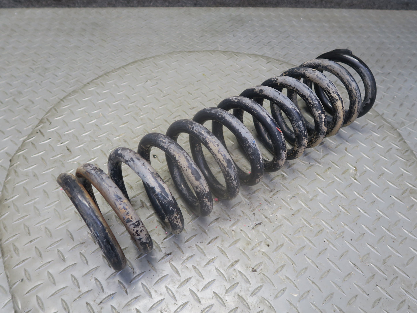86-91 Mercedes W126 560SEL Set of 2 Front Left & Right Coil Spring OEM