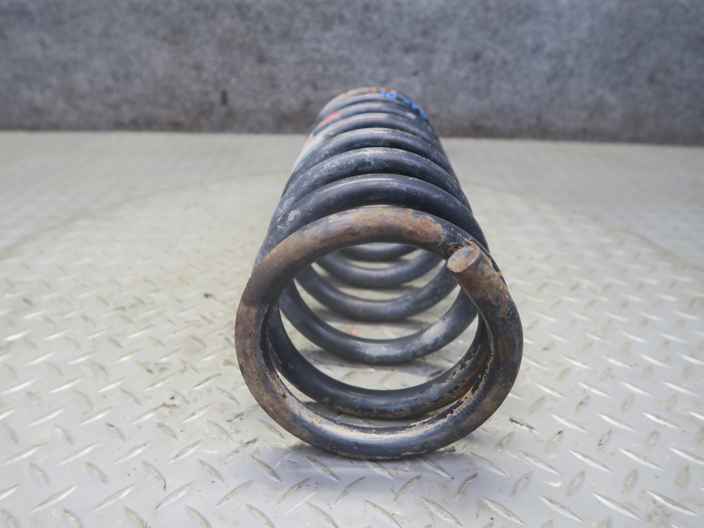 86-91 Mercedes W126 560SEL Set of 2 Rear Left & Right Coil Spring OEM
