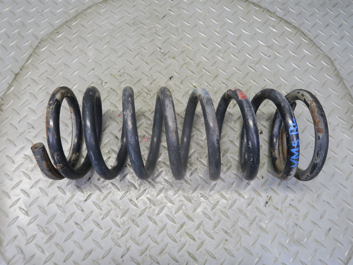 86-91 Mercedes W126 560SEL Set of 2 Rear Left & Right Coil Spring OEM
