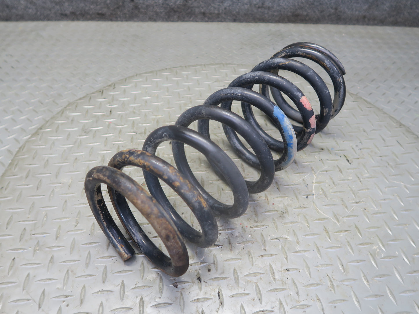 86-91 Mercedes W126 560SEL Set of 2 Rear Left & Right Coil Spring OEM