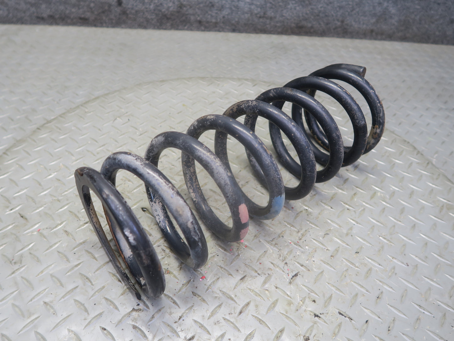 86-91 Mercedes W126 560SEL Set of 2 Rear Left & Right Coil Spring OEM
