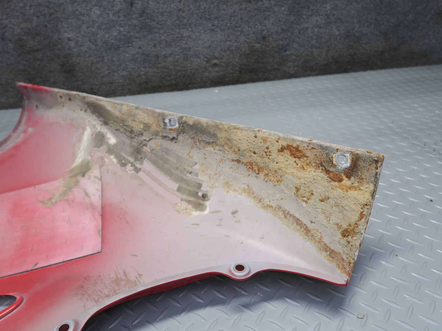 00-05 Toyota MR2 Spyder ZZW30L Rear Right Quarter Shell Cover Panel RED OEM