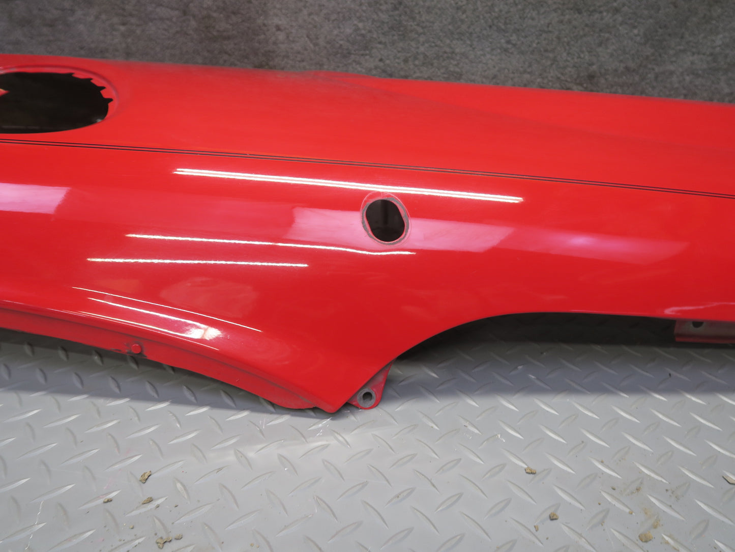 00-05 Toyota MR2 Spyder ZZW30L Rear Right Quarter Shell Cover Panel RED OEM