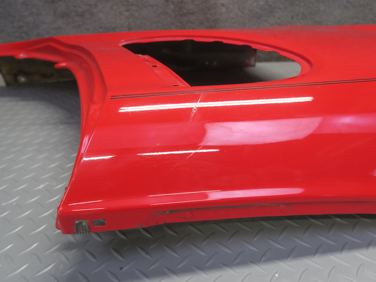 00-05 Toyota MR2 Spyder ZZW30L Rear Right Quarter Shell Cover Panel RED OEM