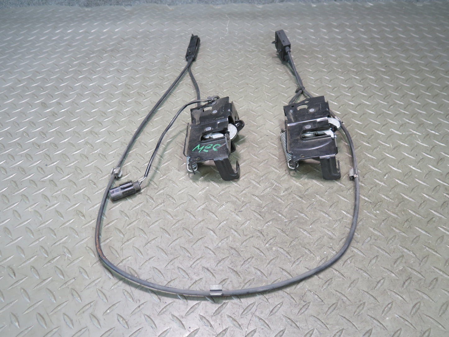 14-24 Mini Cooper F55 F56 F57 Front Left & Right Hood Lock Latch Cable Set OEM