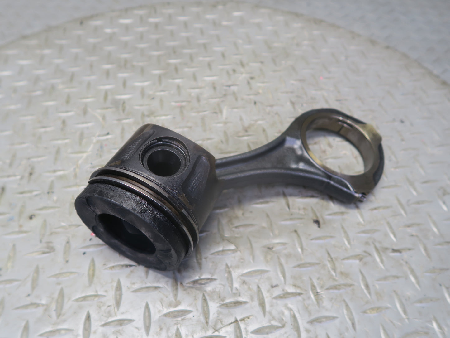 10-11 Mercedes W164 ML350 OM642 Diesel Engine Piston Connecting Rod Set of 6 OEM