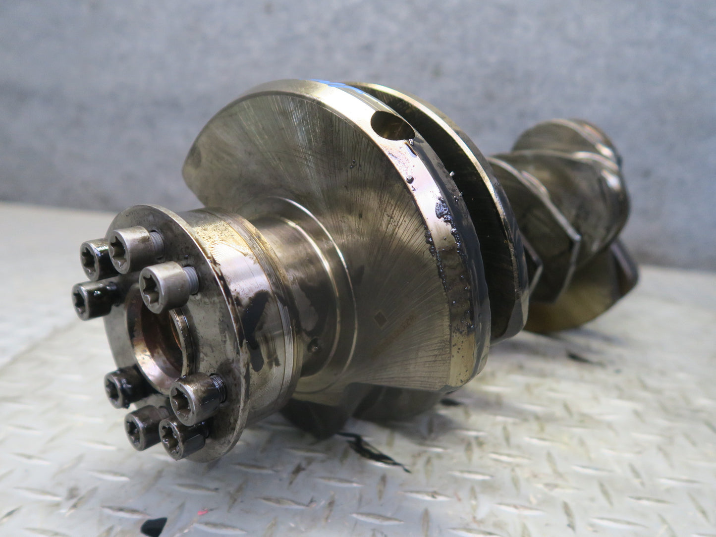 10-11 Mercedes W164 ML350 OM642 Diesel Bluetec Engine Crankshaft OEM