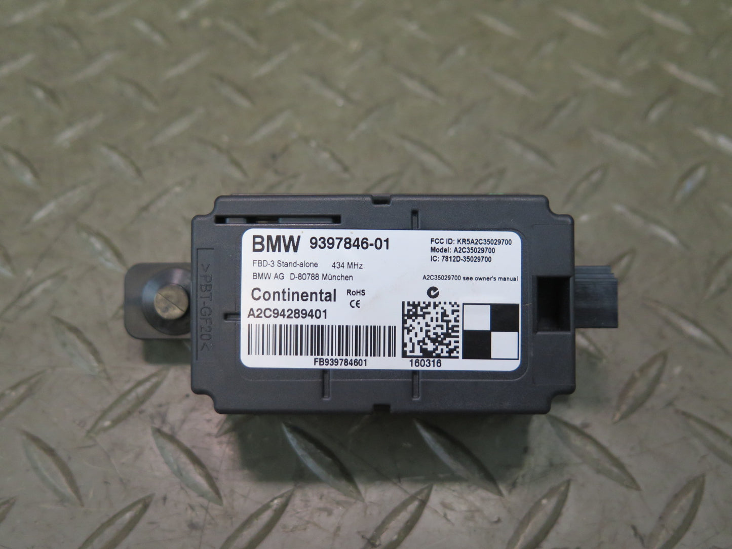 14-24 Mini Cooper F55 F56 F57 Remote Control Receiver Control Module 9397846 OEM