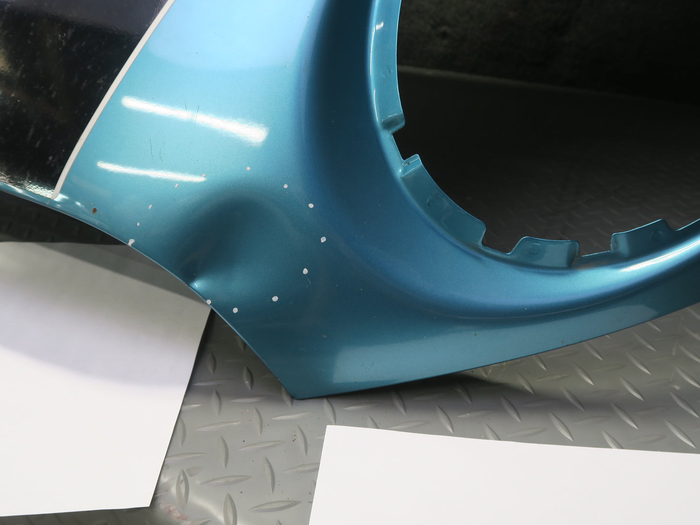 14-19 Mini Cooper S F55 F56 F57 Front Hood Bonnet Shell Panel Carribean Aqua OEM